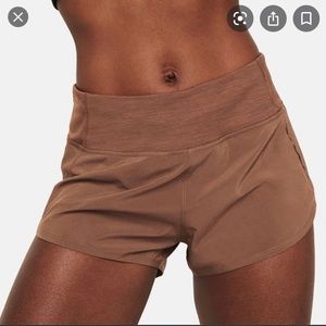 NWT Outdoor Voices Cocoa Brown Hudson Shorts